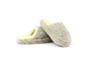 Mule Slipper - Light Grey