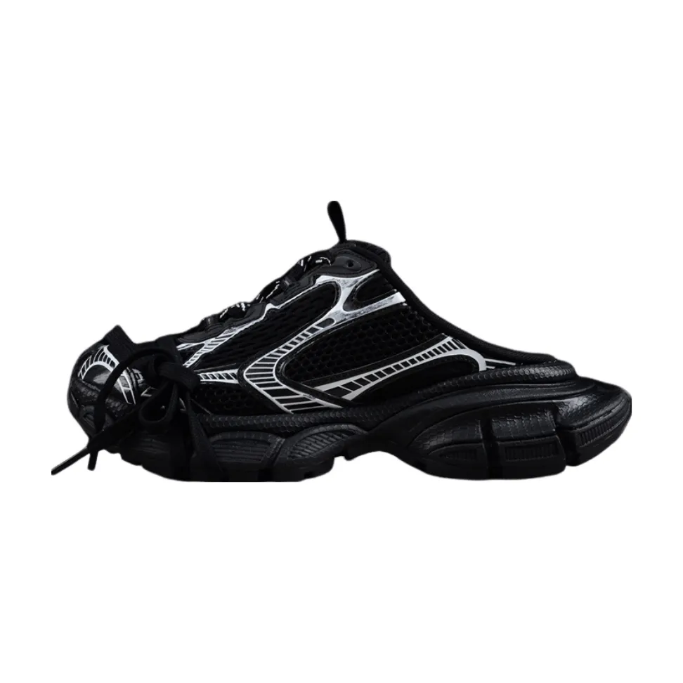 MULE x Worth the price BLACK WHITE BALENCIAGA Flash offer 3XL