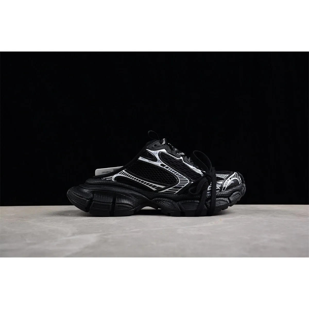 MULE x Worth the price BLACK WHITE BALENCIAGA Flash offer 3XL