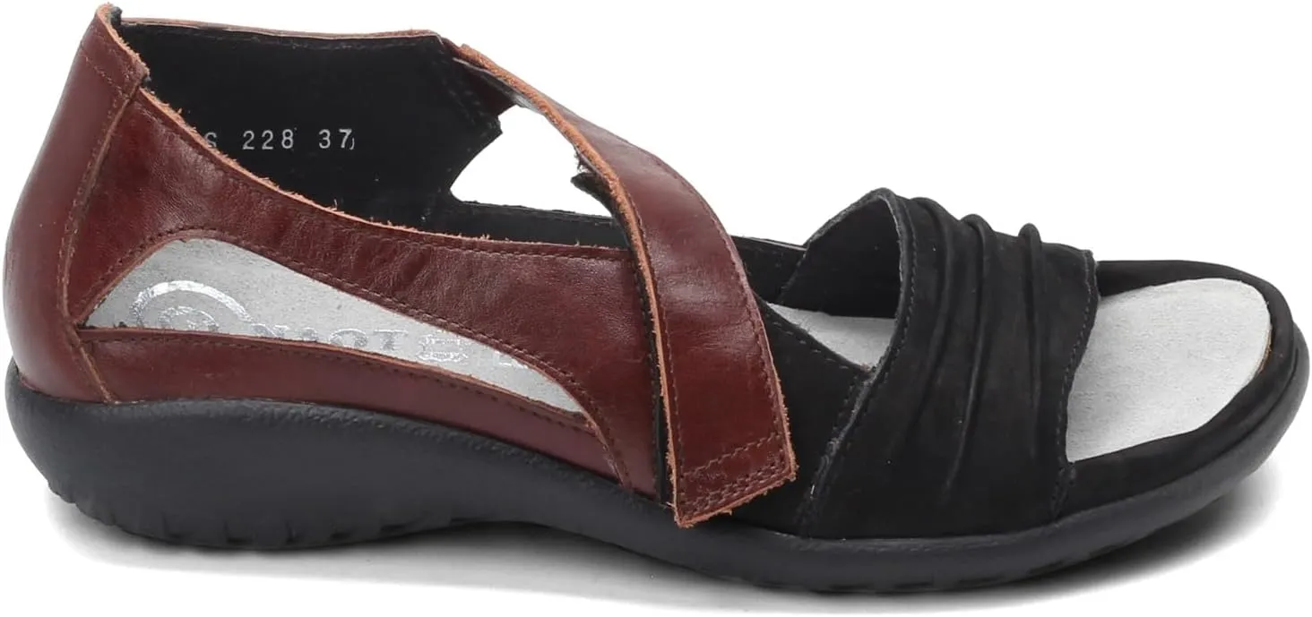 NAOT Footwear Papaki Women’s Sandal with Cork Footbed and Arch Support Sandal With Removable Footbed - Comfort and Support – - Slip Resistant Lightweight and Perfect for Travel - Medium Fit