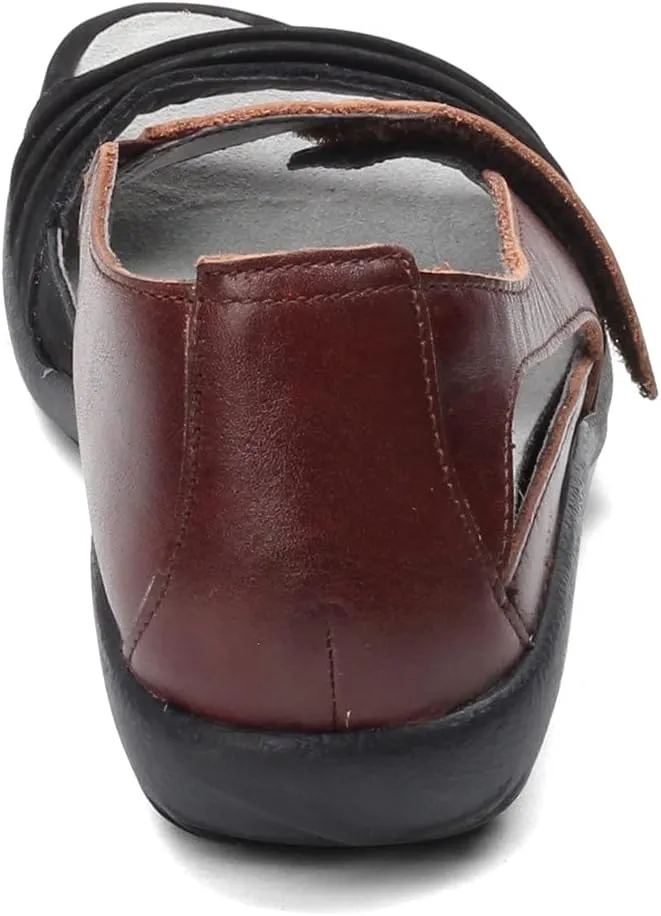 NAOT Footwear Papaki Women’s Sandal with Cork Footbed and Arch Support Sandal With Removable Footbed - Comfort and Support – - Slip Resistant Lightweight and Perfect for Travel - Medium Fit