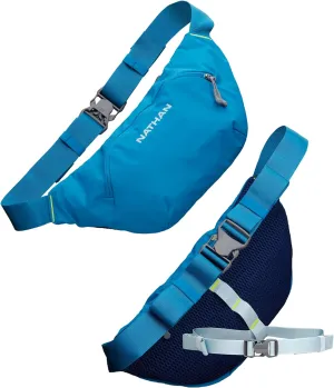 Nathan Limitless 2L Hydration Sling, Two Side Pockets & Small Zipper Stash Pocket for Essential Storage, Breathable & Moisture Wicking…