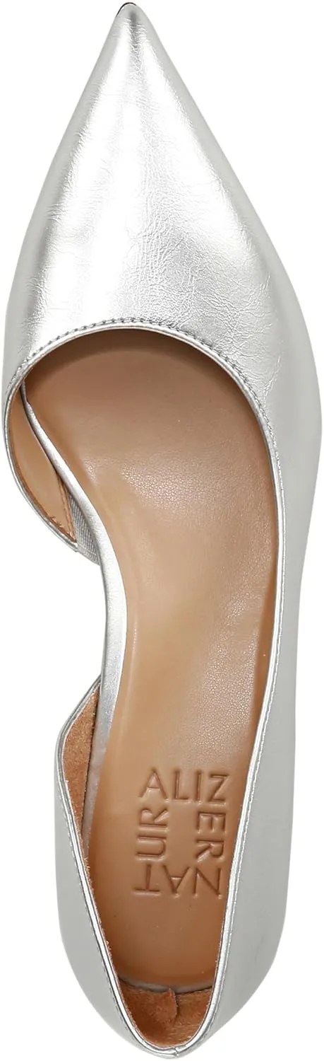 Naturalizer Womens Gallent Pointed Toe Kitten Heel Pump