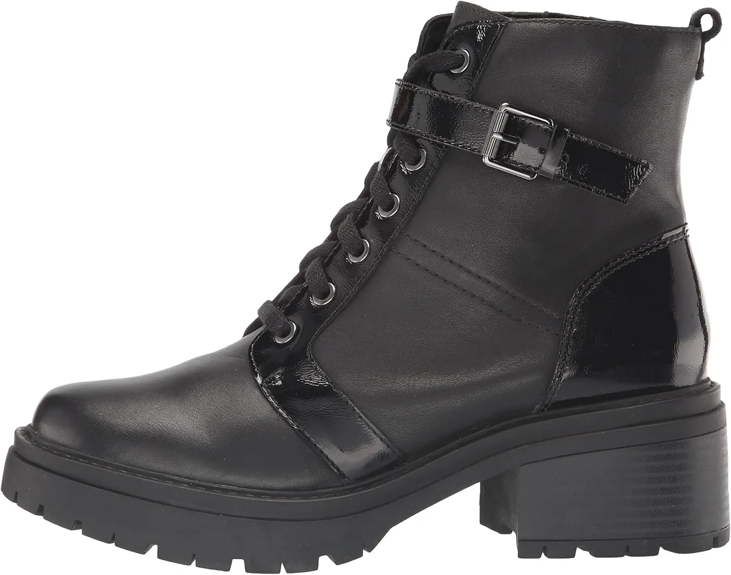 Naturalizer Women's Jac Ankle Combat and Lace-Up Boot
