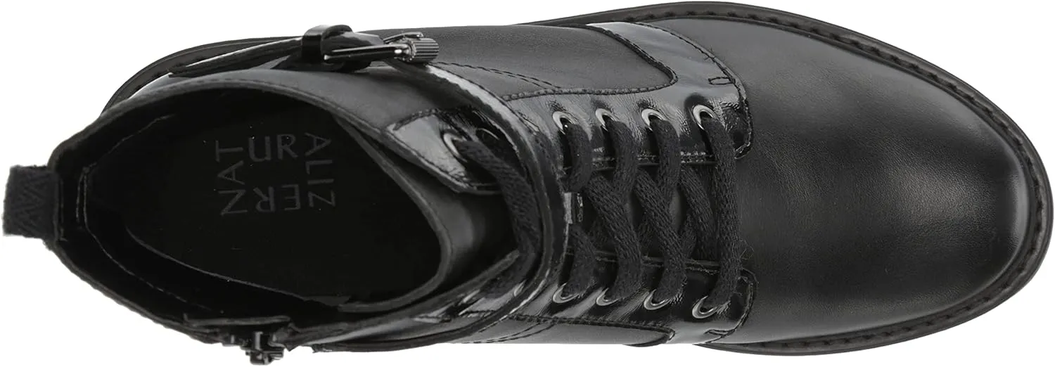 Naturalizer Women's Jac Ankle Combat and Lace-Up Boot