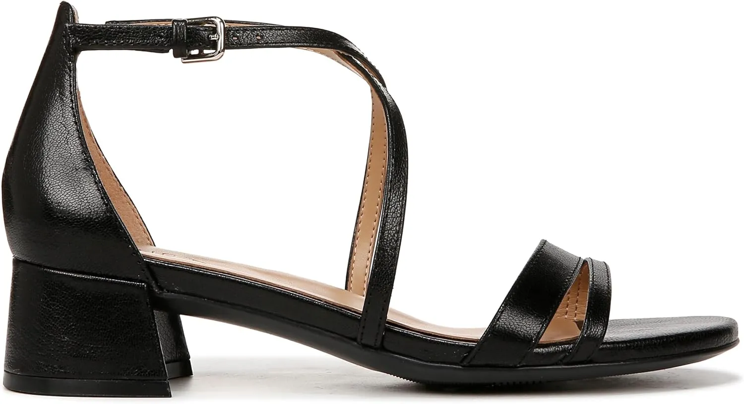 Naturalizer Women's June Strappy Low Block Heel Dress Sandal