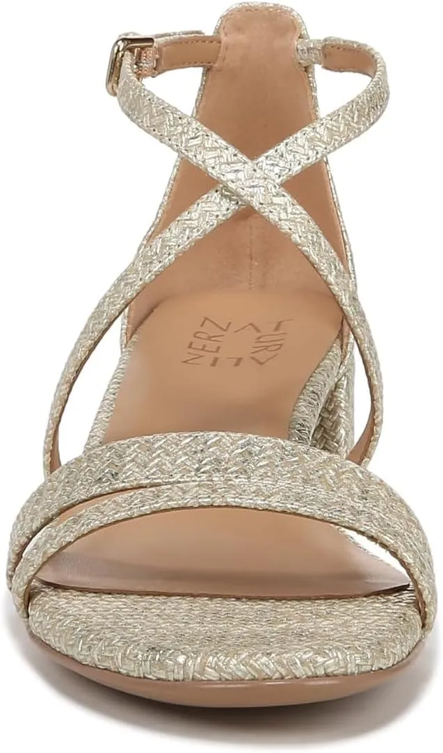 Naturalizer Women's June Strappy Low Block Heel Dress Sandal