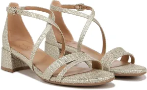 Naturalizer Women's June Strappy Low Block Heel Dress Sandal
