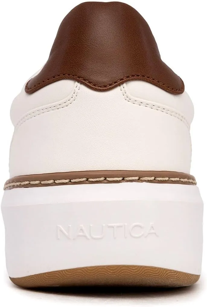 Nautica Men's Classic Lace-Up Low Top Fashion Sneaker Loafer - Stylish and Comfortable Casual Shoe
