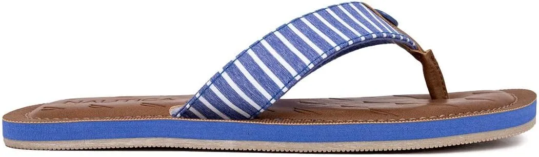 Nautica Women's Thong Strap Sandal – Casual Flip-Flop for Beach, Pool, and Everyday Comfort