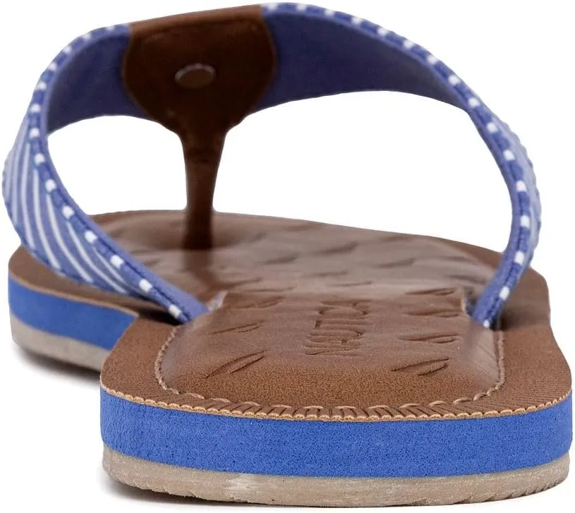 Nautica Women's Thong Strap Sandal – Casual Flip-Flop for Beach, Pool, and Everyday Comfort