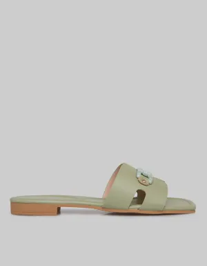 Nevada Slip On Woman Chain On Strap
