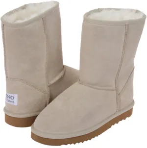 NINO Women's Cowhide Faux Shearling Boot