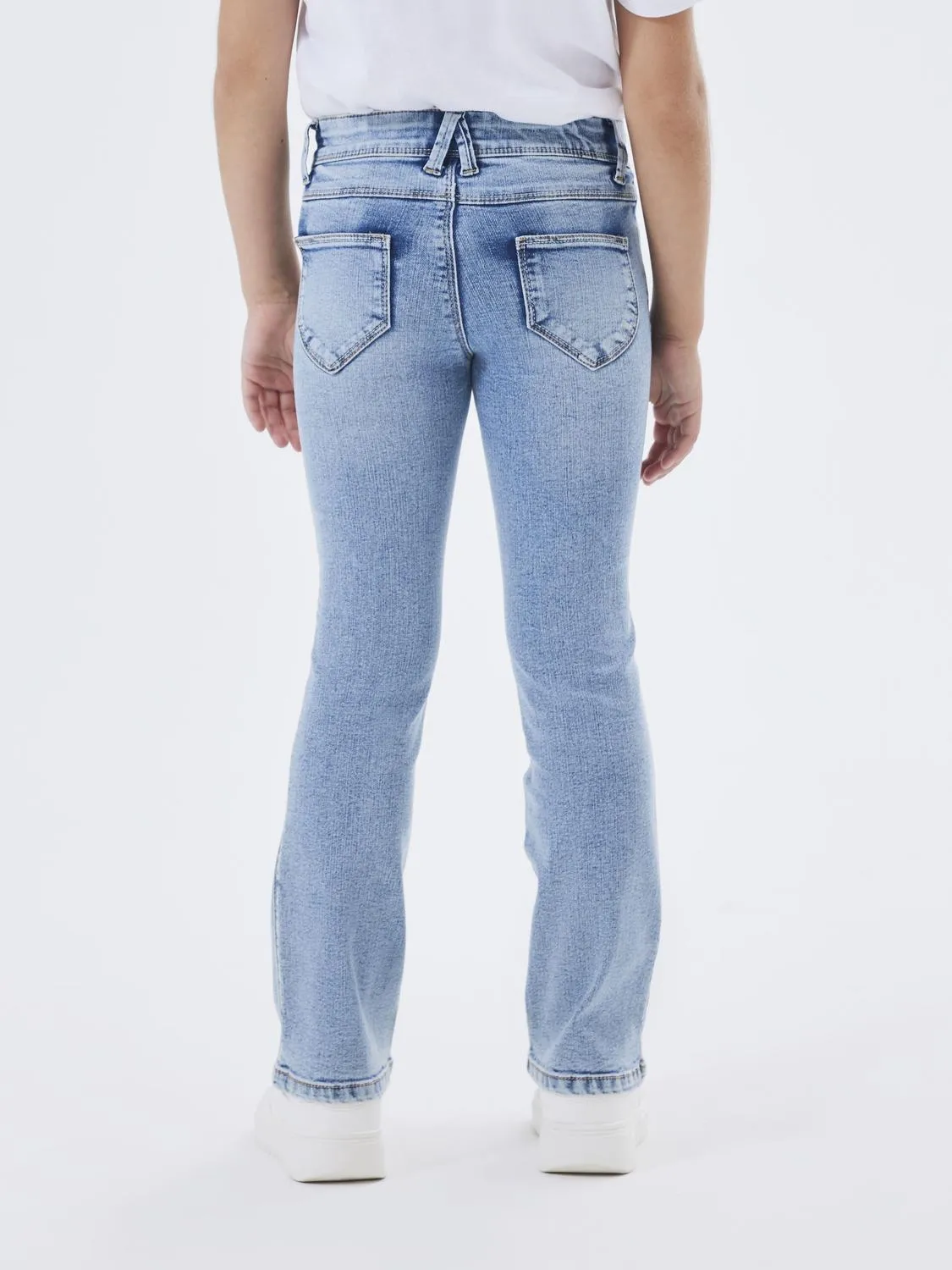 NKFPOLLY Jeans - Light Blue Denim