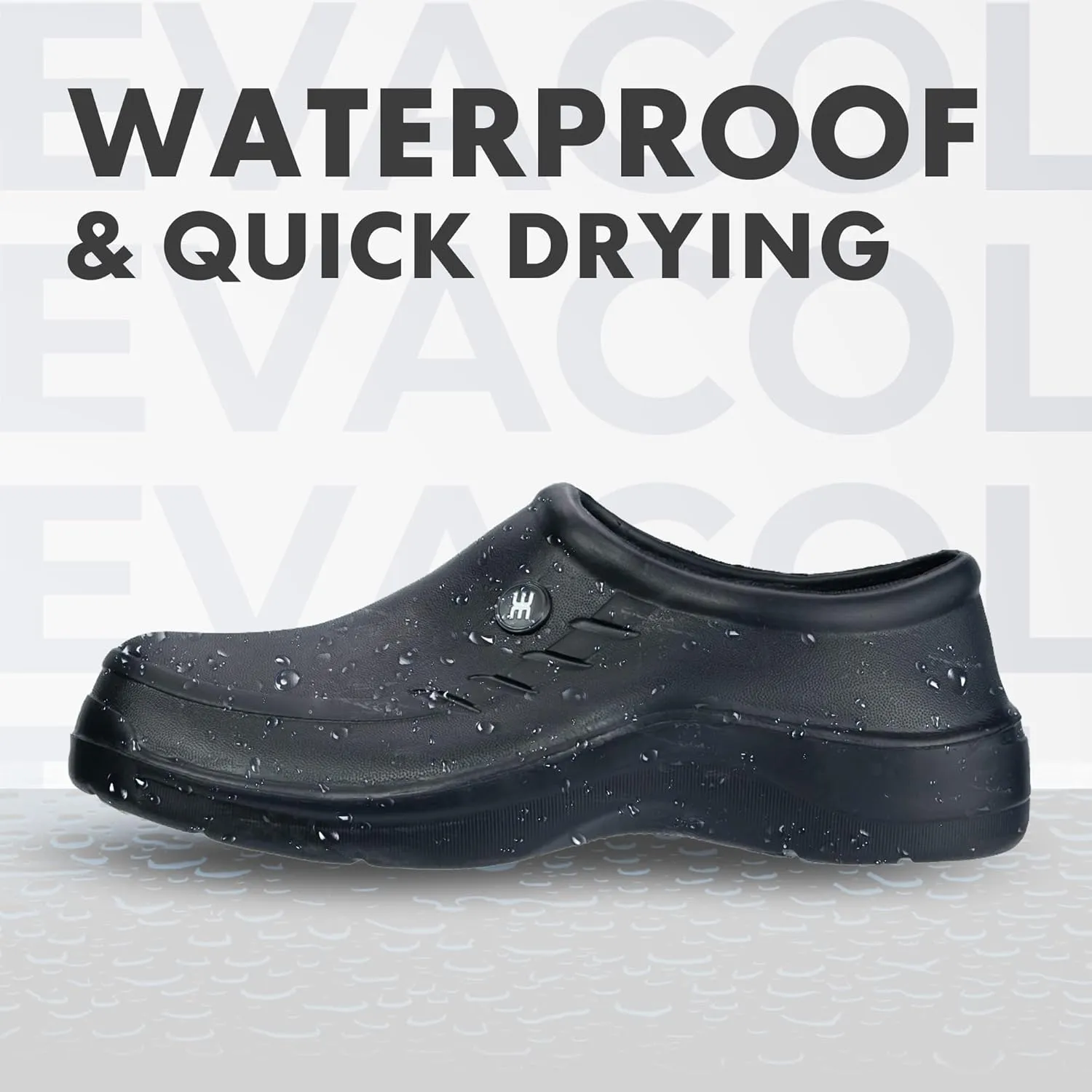 Non Slip Shoes for Men - Slip On Clogs, Comfortable Work Shoes