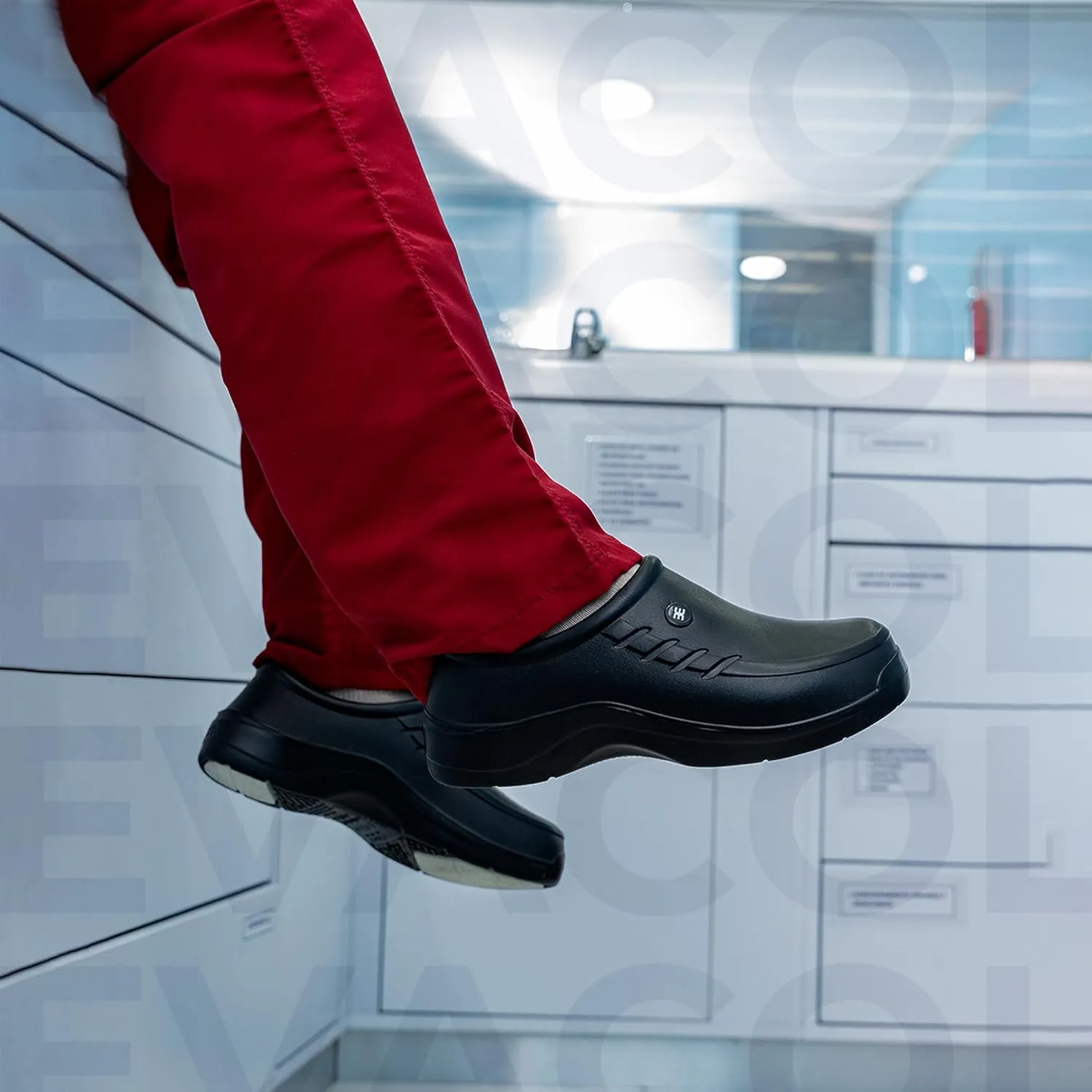 Non Slip Shoes for Men - Slip On Clogs, Comfortable Work Shoes