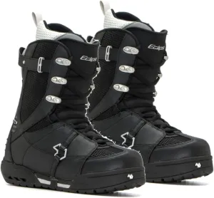 Northwave Eclipse Snowboard Boots Black Silver Women's Lady's 6-6.5 (H41)