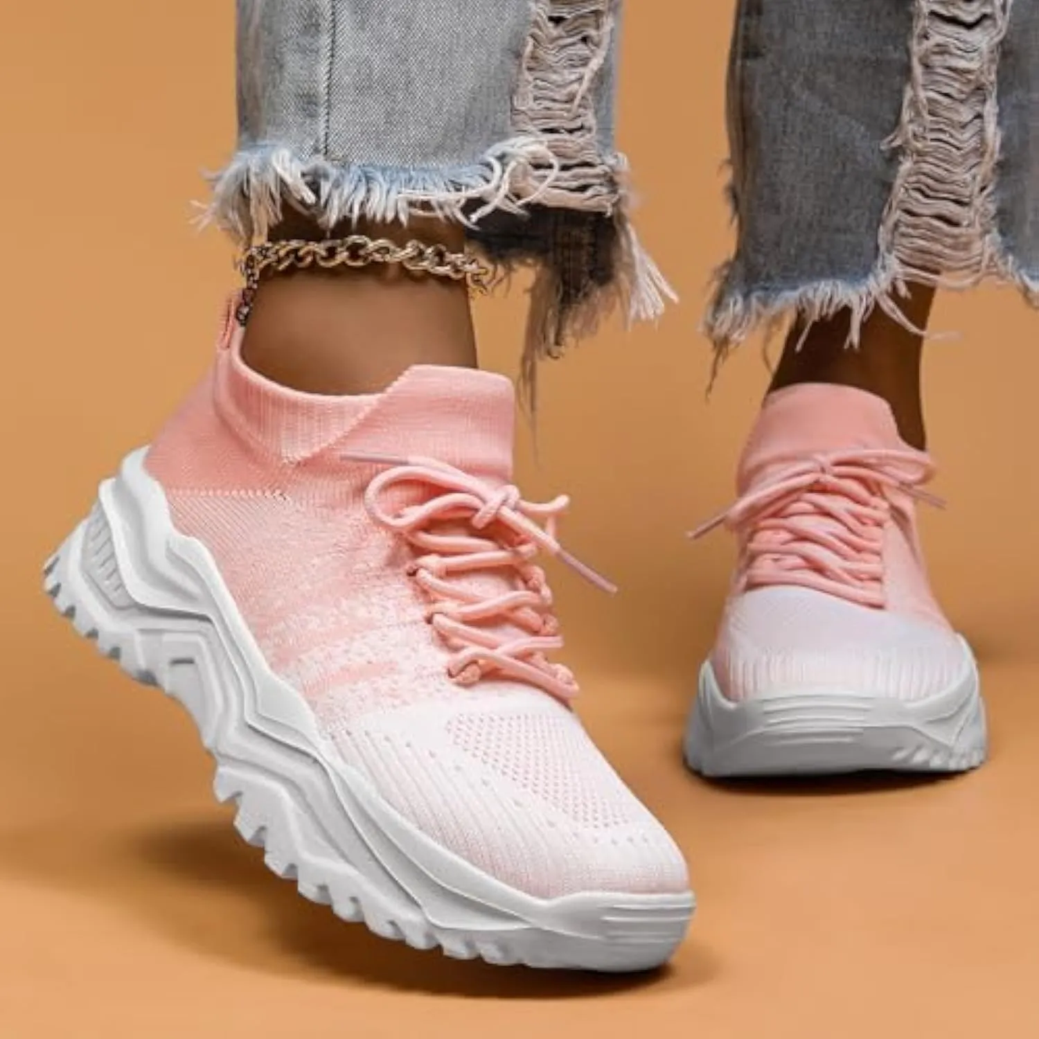 Nurse Babe Shoes,Classic Slip-On Breathable Mesh Sneakers,Non-Slip Lightweight Walking Shoes for Women,Classic Lace up Slip-on Breathable Sneakers for Women on Feet All Day