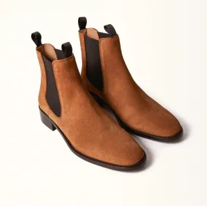 Oak Boot - Tan Suede
