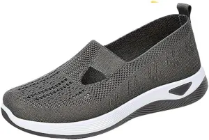 Orthopedic Shoes for Women,Women Wide Width Breathable Walking Comfortable Slip on Sneakers Orthowalk Nurse Shoes Non Slip Food Service Lightweight Sneaker