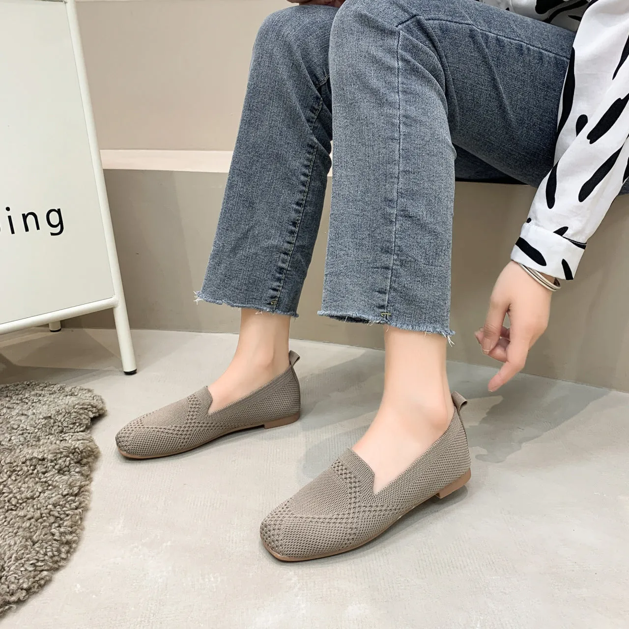 Orthopedic Women’s Breathable Mesh Slip on Casual Shoes
