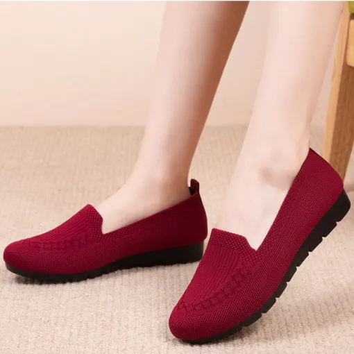 Orthopedic Women’s Breathable Mesh Slip on Casual Shoes