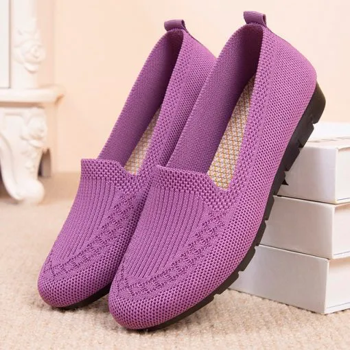 Orthopedic Women’s Breathable Mesh Slip on Casual Shoes