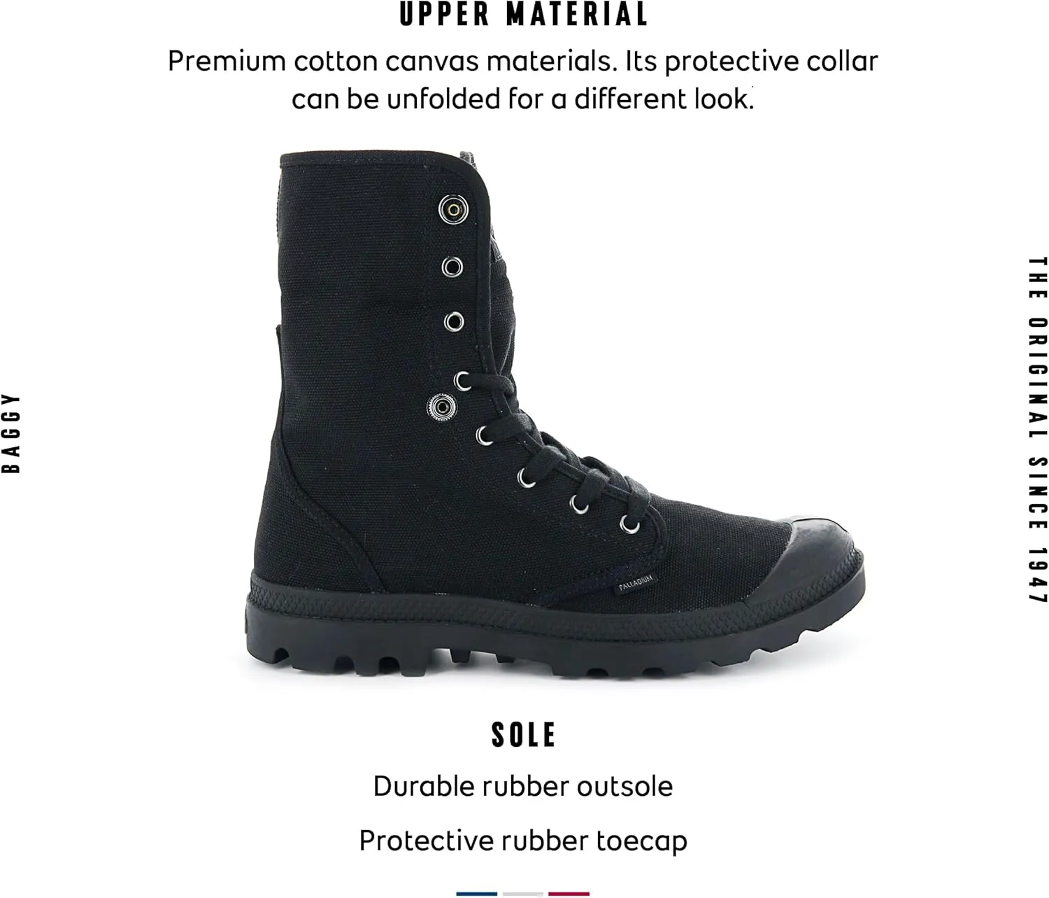 Palladium Men's Baggy Canvas Boot