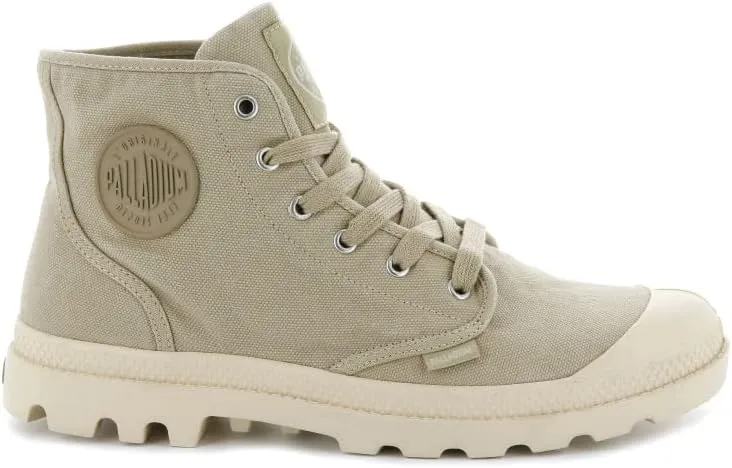 Palladium Men's Pampa Hi Boot, Vegan Canvas Lace Up Boot