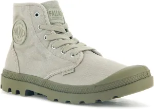 Palladium Men's Pampa Hi Boot, Vegan Canvas Lace Up Boot