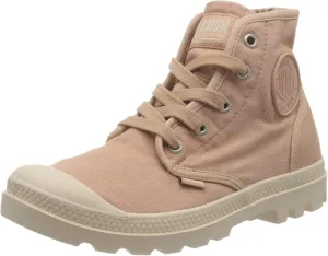 Palladium Women's Pampa Hi Boot, Vegan Canvas Lace Up Boot