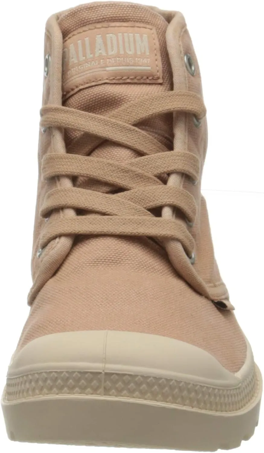 Palladium Women's Pampa Hi Boot, Vegan Canvas Lace Up Boot