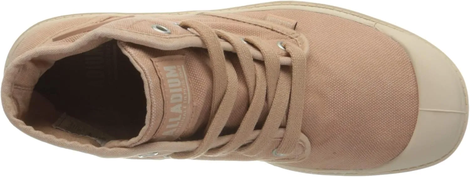 Palladium Women's Pampa Hi Boot, Vegan Canvas Lace Up Boot