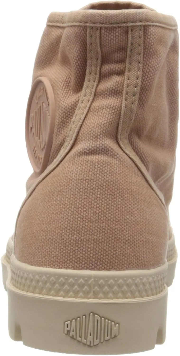 Palladium Women's Pampa Hi Boot, Vegan Canvas Lace Up Boot