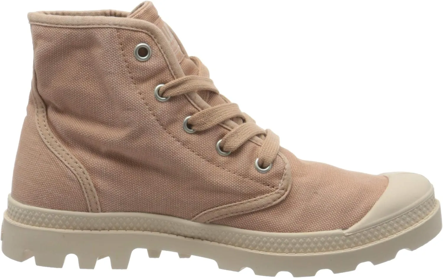 Palladium Women's Pampa Hi Boot, Vegan Canvas Lace Up Boot