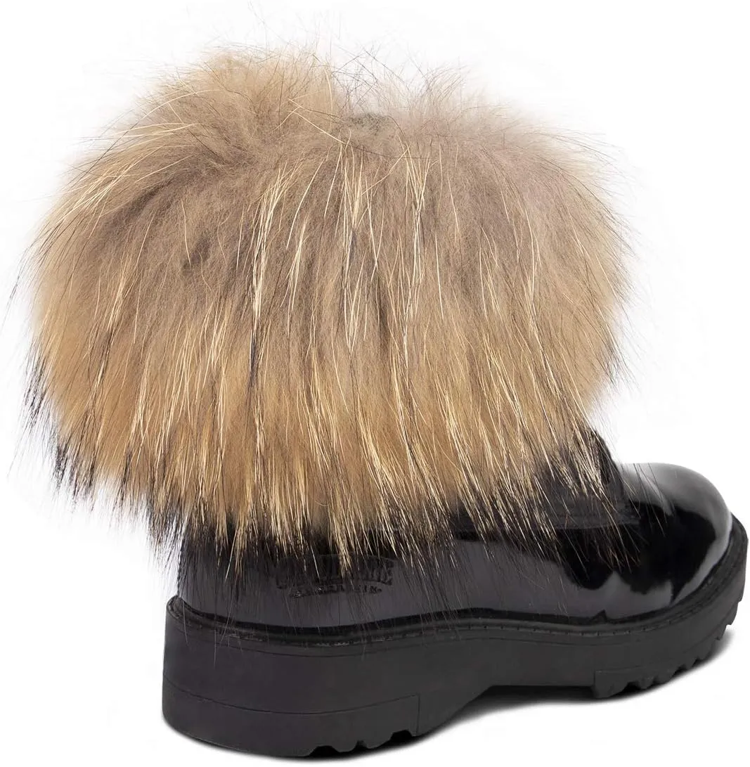 Patent Leather Boots for Women