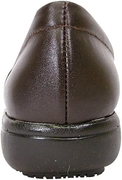 Peerage Vicky Women Wide Width Casual Comfort Leather Loafers