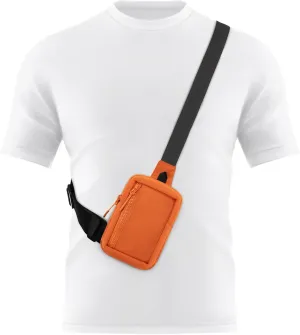 Peicees Mini Sling Bag for Men Women Crossbody Bag Travel Running Phone Daypack Shoulder Bags