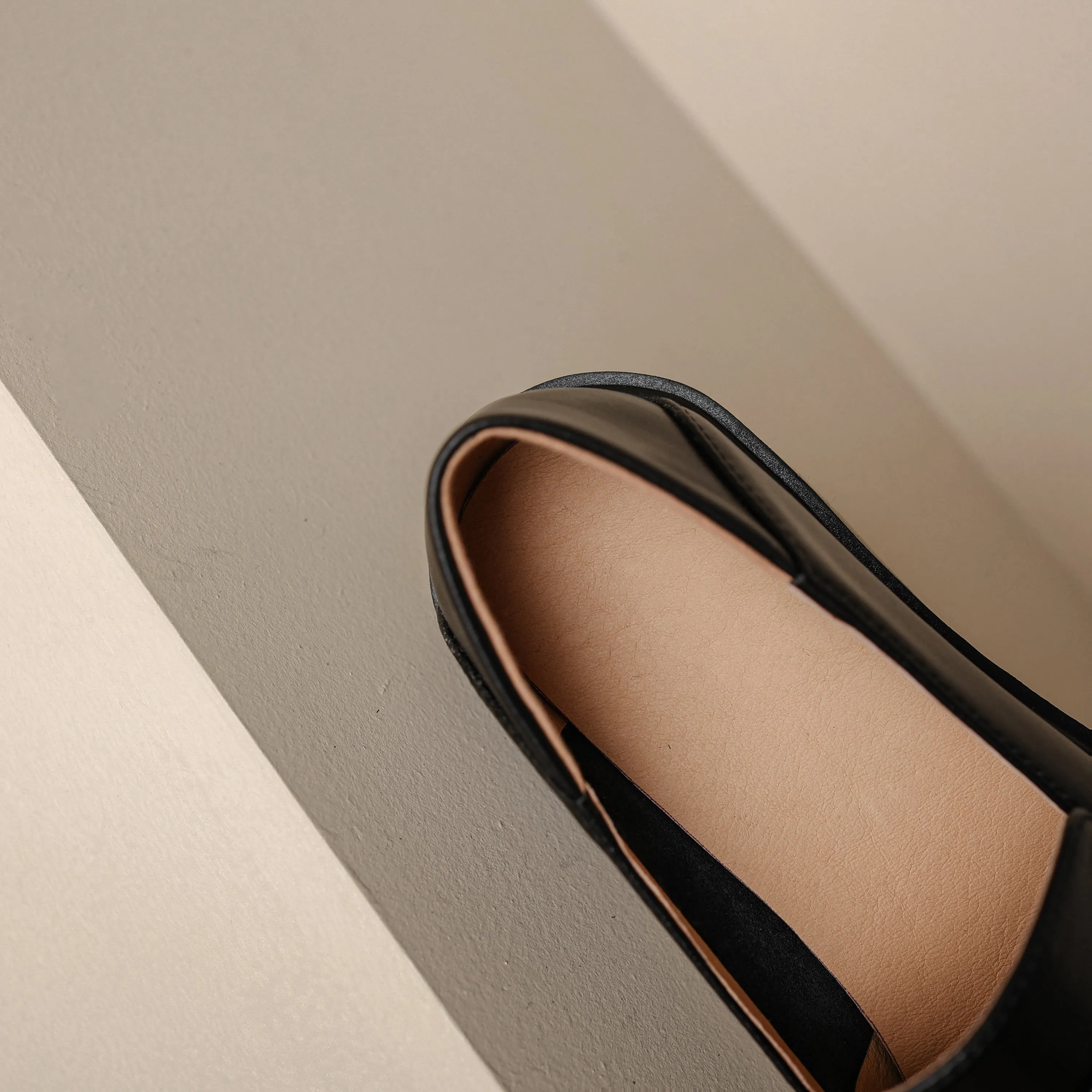 Penny Loafers Handmade Classic Suede Leather Flats Women's Shoes