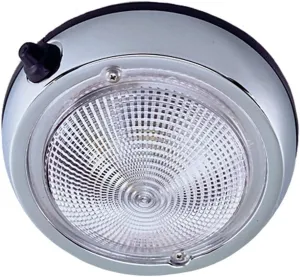 Perko 0300DP0CHR Surface-Mount Dome Light - 3", Chrome Finish