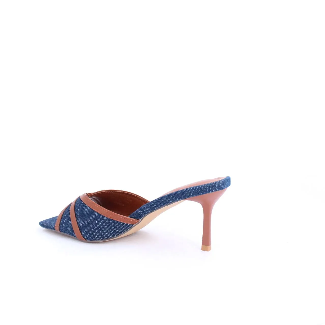 PETRA-SLIDES-HEEL-BLUE DENIM