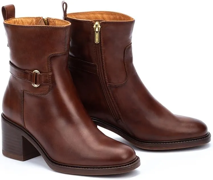 PIKOLINOS High-Heel Ankle Boot Leather Huesca for Woman