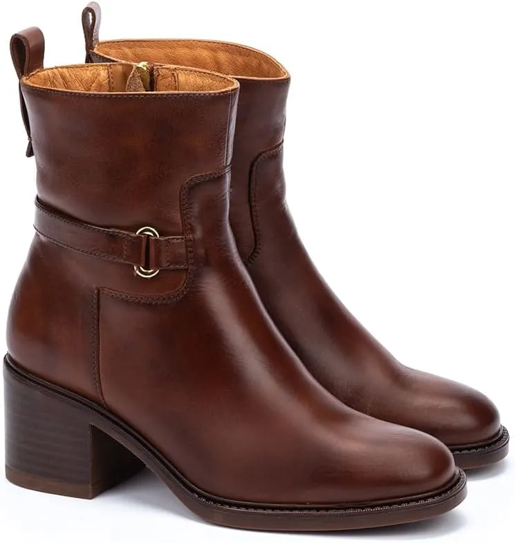 PIKOLINOS High-Heel Ankle Boot Leather Huesca for Woman