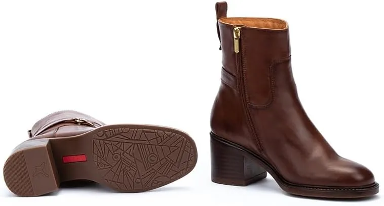 PIKOLINOS High-Heel Ankle Boot Leather Huesca for Woman