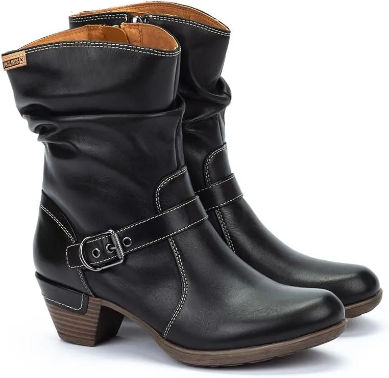 PIKOLINOS High-Heel Ankle Boot Leather Rotterdam for Woman