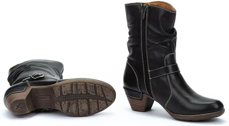 PIKOLINOS High-Heel Ankle Boot Leather Rotterdam for Woman
