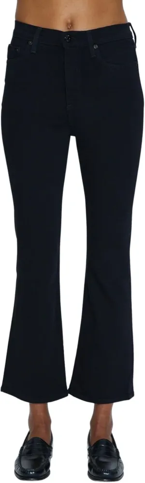 Pistola Denim Women's Lennon High-Rise Cropped Boot Cut Jeans