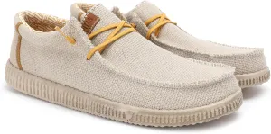 PITAS Men’s Steve Slip-On Loafers | Comfortable & Lightweight | Casual Footwear for Men | Beige