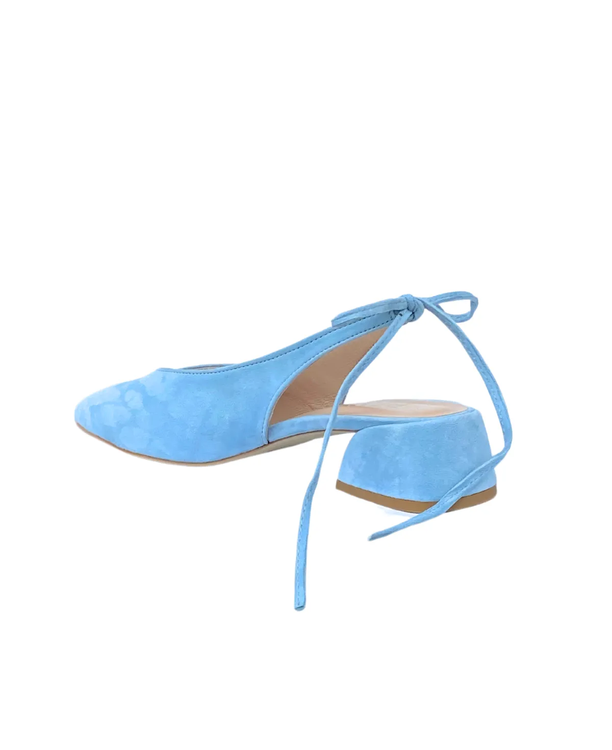 PIXY Princess Suede Heel - Mavi Blue