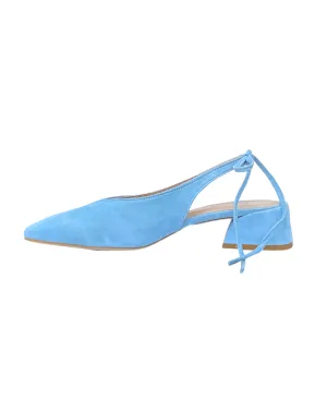 PIXY Princess Suede Heel - Mavi Blue